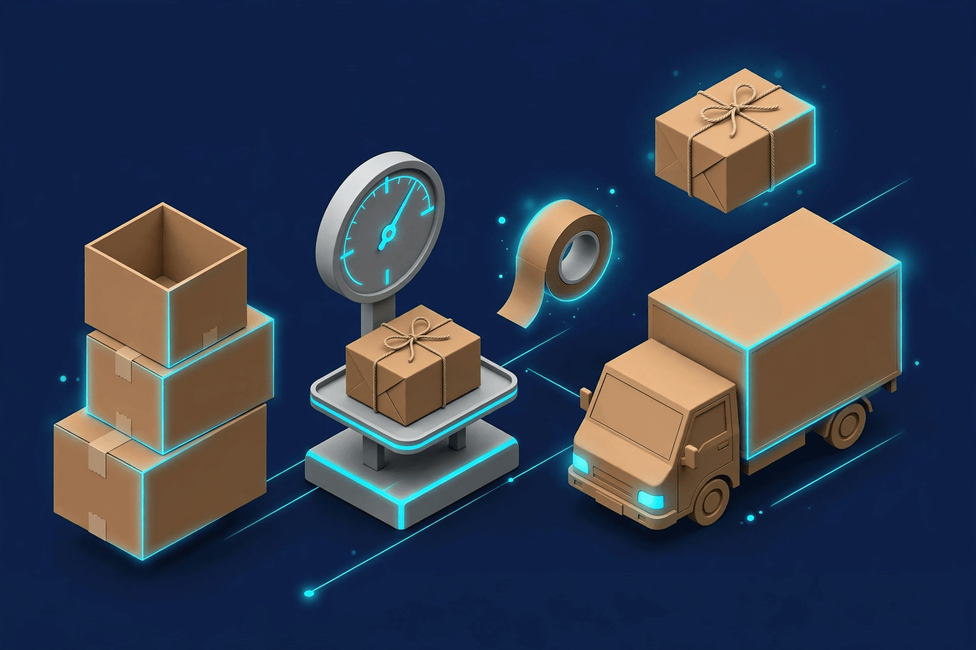 Shipping illustration